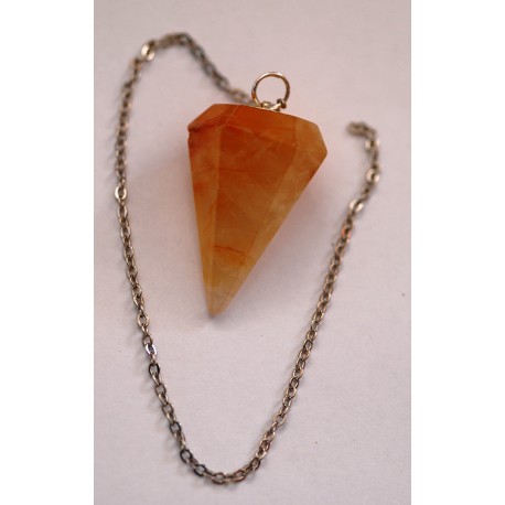 Pendule en Citrine